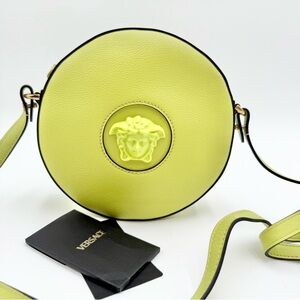 Versace 🔥 La Medusa Round Camera/Crossbody Bag, NWT